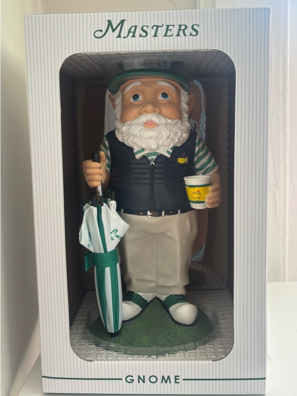 2026 Masters Tournament Gnome Figurine NEW IN BOX!l